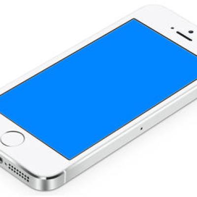 ECRAN BLEU iphone 5S