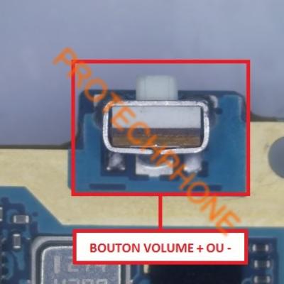 BOUTON VOLUME + - S4 I9505