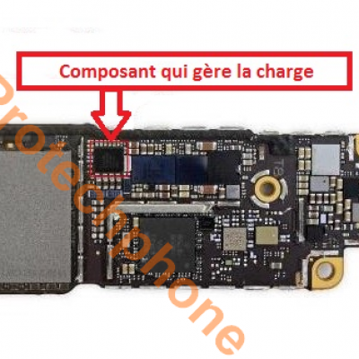 Réparation de la charge iphone 8