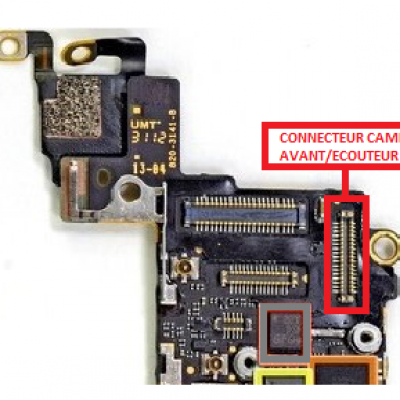 CONNECTEUR NAPPE DE PROXIMITE / ECOUTEUR / CAMERA iphone 5