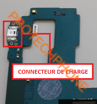 Connecteur de charge Samsung Tab A SM-T350