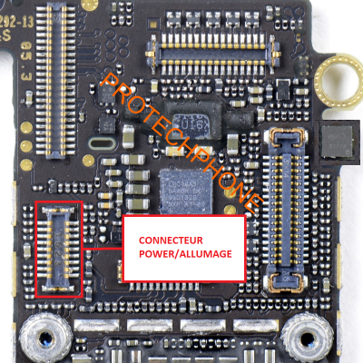 CONNECTEUR NAPPE POWER iphone 5S