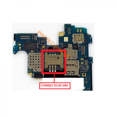 CONNECTEUR SIM N7000