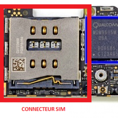 CONNECTEUR SIM iphone 5